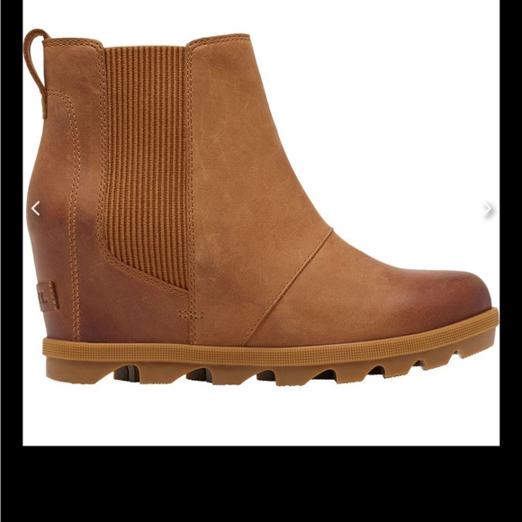 SOREL Joan of Artic Rhapsody Wedge Snow Boot elk camel color Size 10.5 - Picture 3 of 15